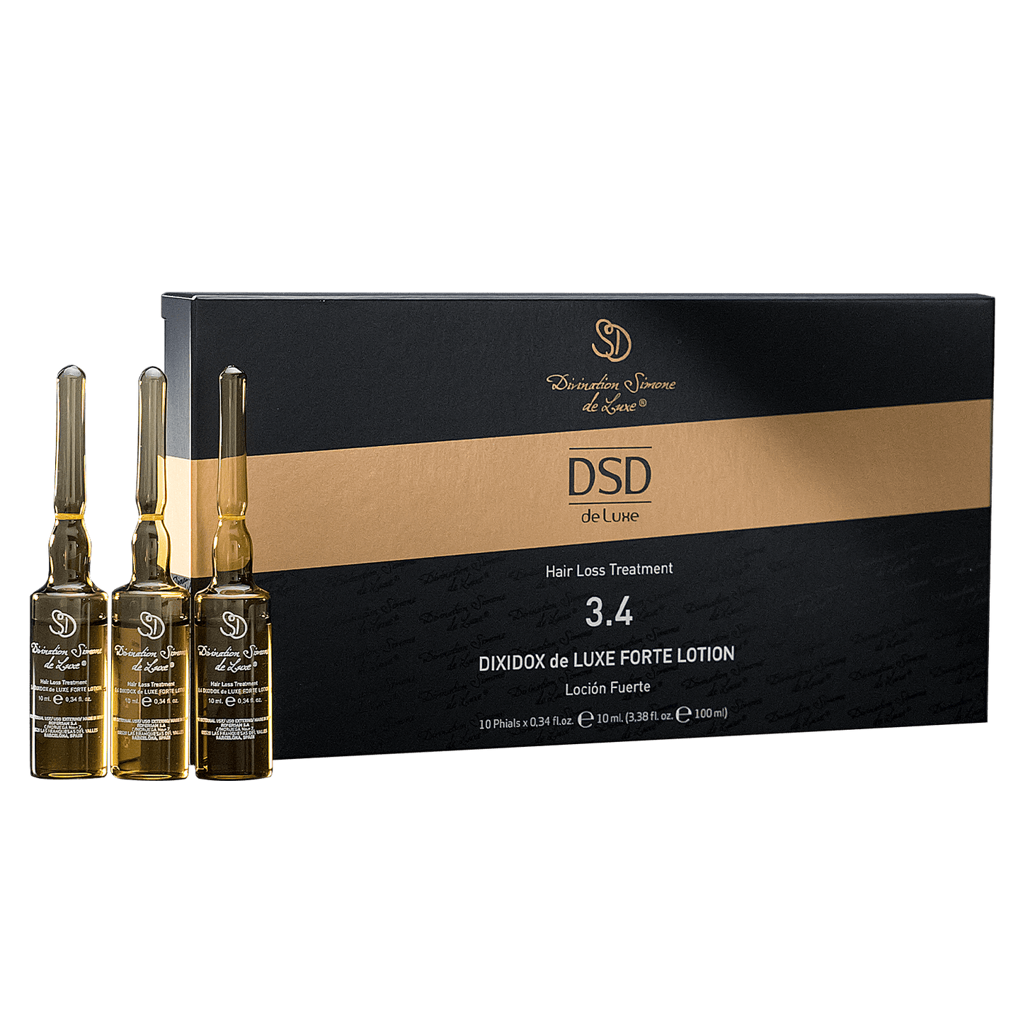 3.4 DIXIDOX DE LUXE FORTE LOTION (10 phials)